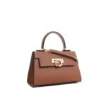 Carbotti Greta leather Handbag tan