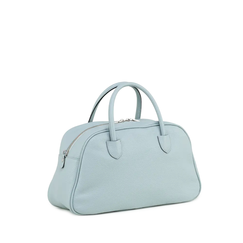 79B0F75C-F2EA-40AF-AAF4-664BF39D8325 RIPANI STELLA L – Elegante Lederhandtasche in Aquamarin – Made in Italy - Image 1